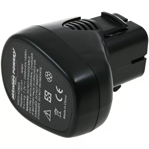 Akku passend für Rotationswerkzeug Dremel MultiPro 7700-01, 7700-02, Typ 757-01 7,2 Volt 2500mAh