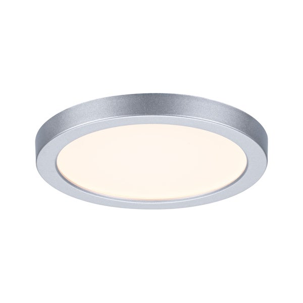 VariFit LED Einbaupanel Areo IP44 rund 118mm 6,5W 550lm 3000K Chrom matt