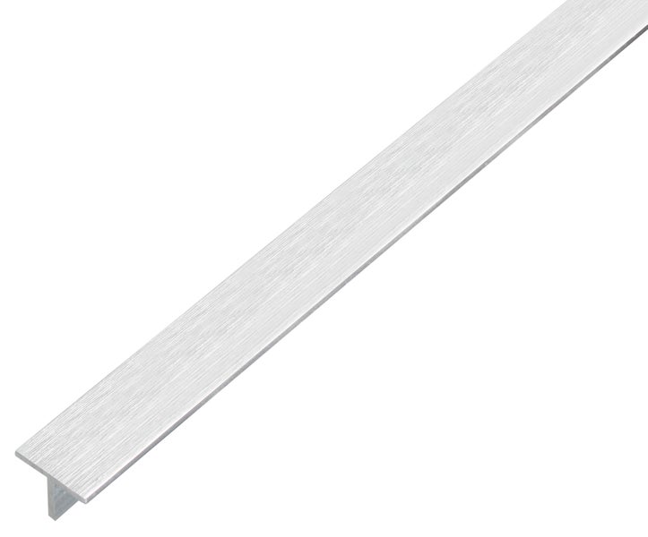 T-Profil aus Aluminium zur Verwendung im Heimwerkerbereich