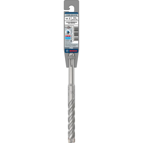 Bosch Pro Hammerbohrer SDS plus-5X mit 14 Millimeter Durchmesser