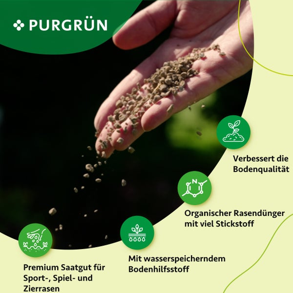 Purgrün Rasen-Reparatur-Mix 0,5 kg