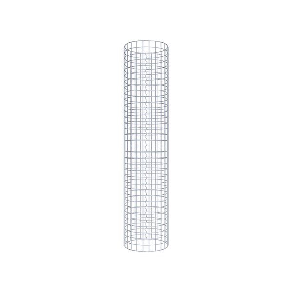 Gabionensäule Durchmesser 37 cm MW 5 x 5 cm rund - Höhe: 170 cm