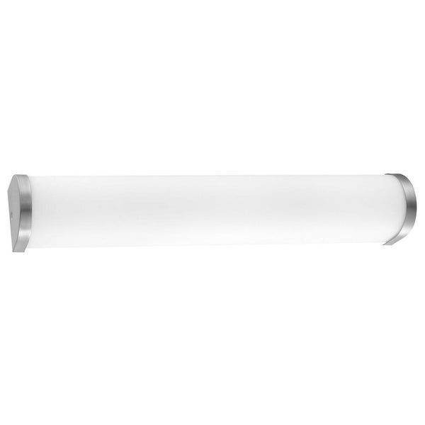 Spiegelleuchte Polo in Weiß und Silber E14 3-flammig IP44