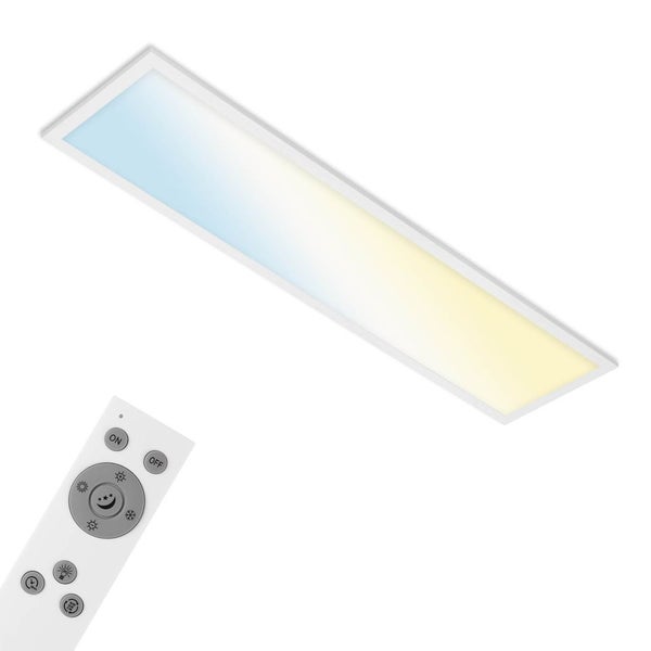 LED Panel CCT WiFi Bluetooth App Steuerung 28 W weiß Metall-Kunststoff Briloner