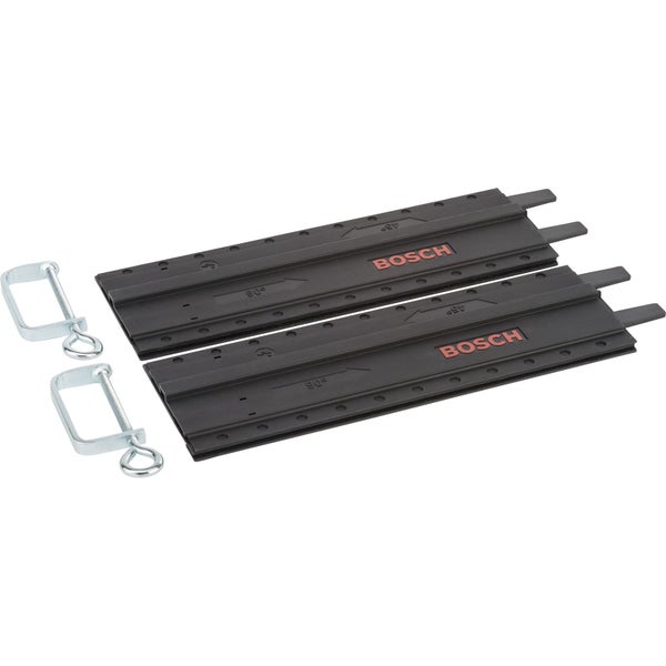 Bosch Führungsschiene aus Kunststoff mit Schraubzwingen 2tlg. 2x 350 mm - 2609255732