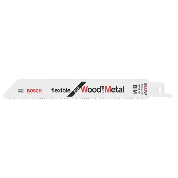 Bosch Säbelsägeblatt S922VF für Holz und Metall