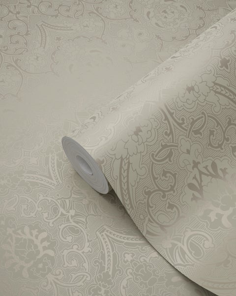 Tapetenrolle mit floralem Muster