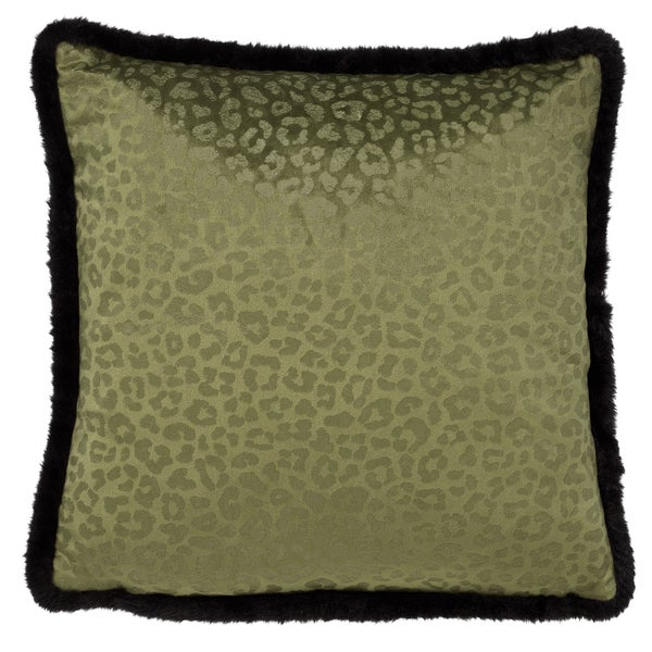 Cheeta Kissenbezug - Mit Tiermuster 45x45 cm, Grün