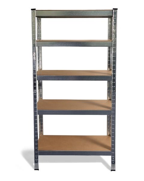 Detailansicht eines Regalsystems mit Wandmontageoption