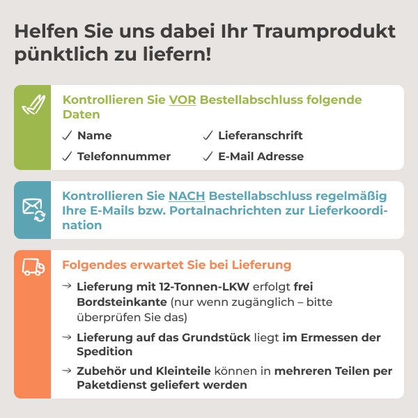 FinnTherm Cold Tub aus Holz mit 19 mm Wandstärke, Naturbelassen 1x1m