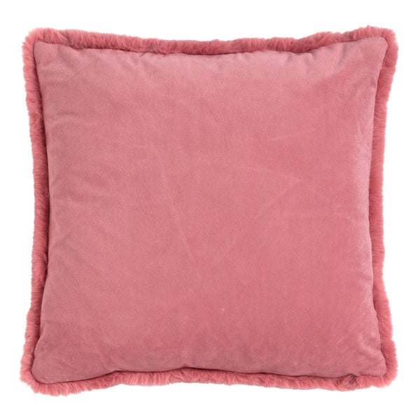 Zaya Kissenbezug - Bont look 45x45 cm, Rosa