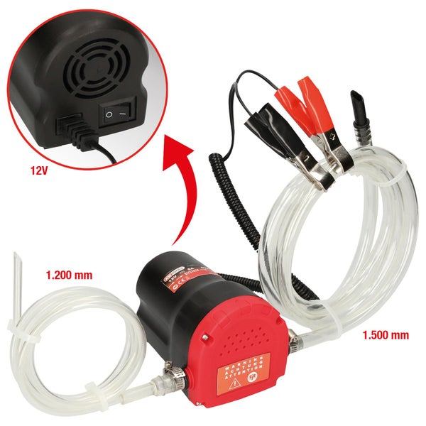 KS TOOLS Elektrische Absaug- und Umfüllpumpe - 150.2800