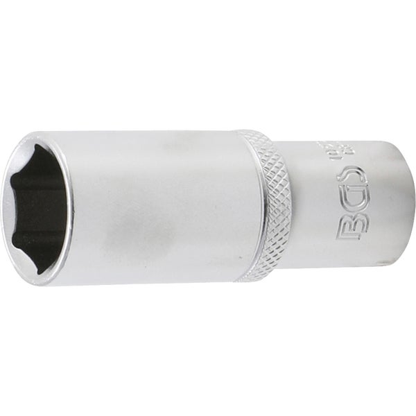 BGS Steckschlüssel-Einsatz Sechskant tief Antrieb Innenvierkant 10 mm (3/8) SW 17 mm - 10537