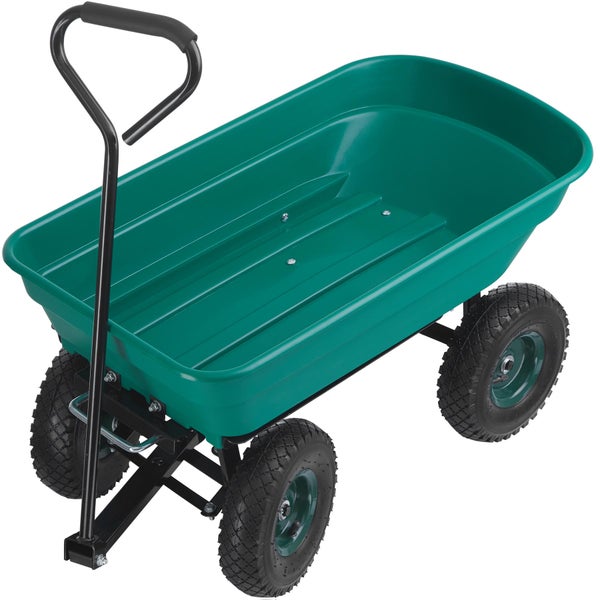 Gartenwagen tectake Cubbi mit Kippfunktion Belastbarkeit 120 kg