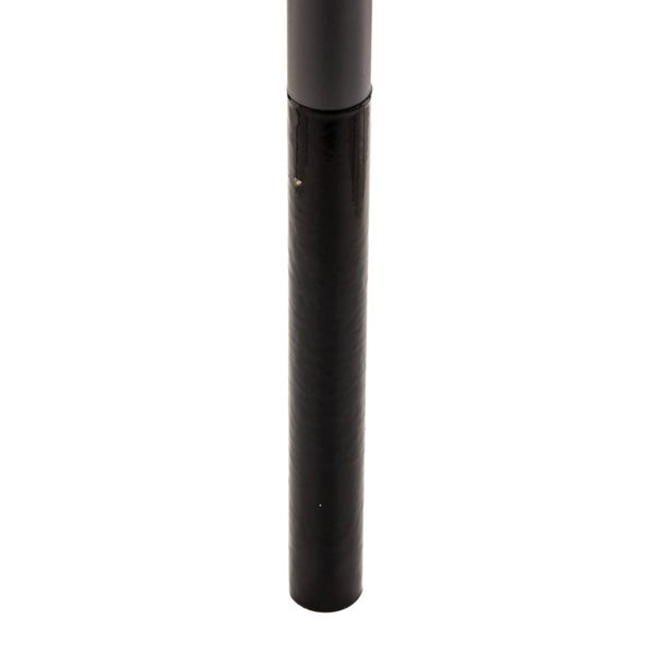 Lucande LED Mastleuchte außen Akito (spritzwassergeschützt (Modern) in Schwarz aus Aluminium (1 flammig, ) - Kandelaber Außenleuchte