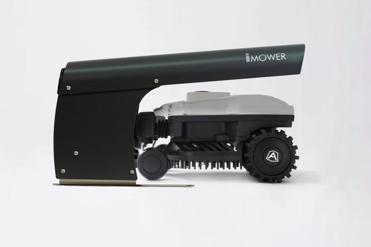 Mähroboter im Profil
