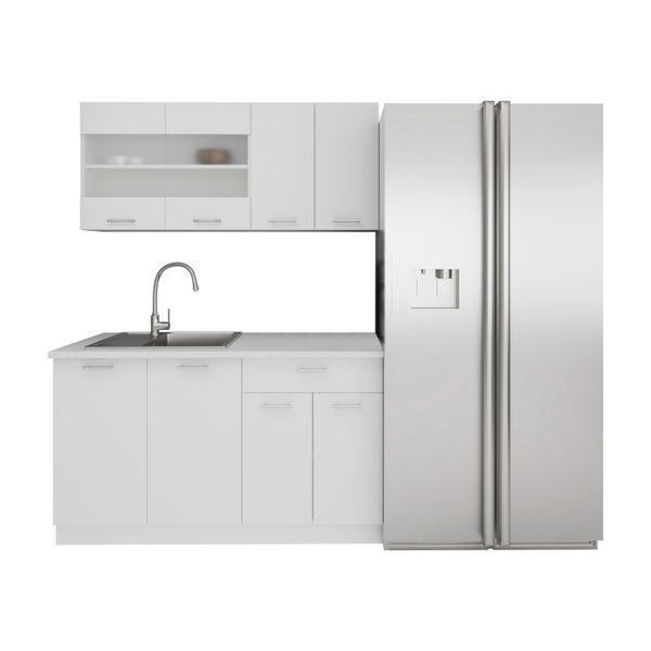 Singleküche Einbauküche Küchenzeile 140cm Esilo