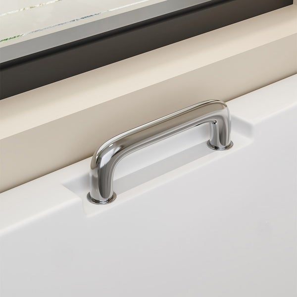 Home Deluxe - Seniorenbadewanne inkl. Whirlpool- VITAL M Links - Maße: 153 x 76 x 64cm - inkl. komplettem Zubehör I Badewanne mit Tür, Senioren Badewanne mit Einstieg