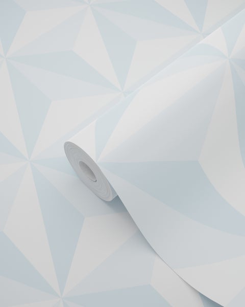 Tapetenrolle mit geometrischem Muster