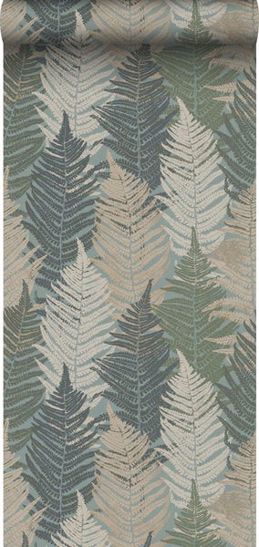 Borastapeter Tapete Blätter Grün - 53 cm x 10.05 m - 661032