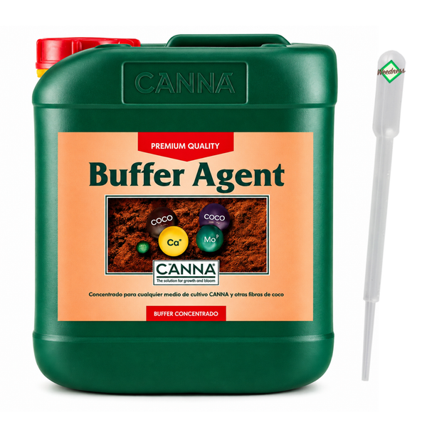 Canna Buffer Agent Pflanzendünger im Kanister mit Dosierpipette für Kokossubstrat