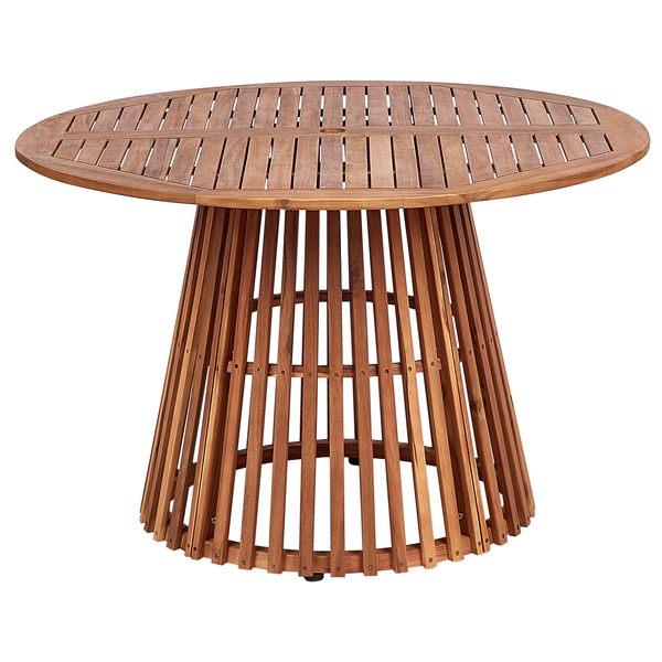 Gartentisch AGELLO 120 cm 120 cm Akazienholz Braun