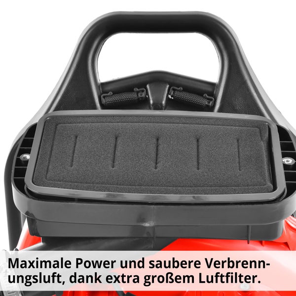 Detailansicht des Luftfilters eines Geräts