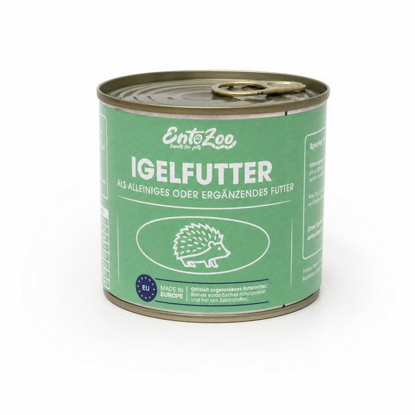 EntoZoo Igel Futter als Allein- oder Ergänzungsfutter in der Dose