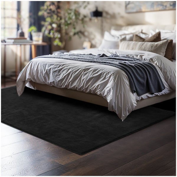 Kurzflorteppich tectake rutschfeste Unterseite verschiedene Größen und Farben 120 x 170 cm