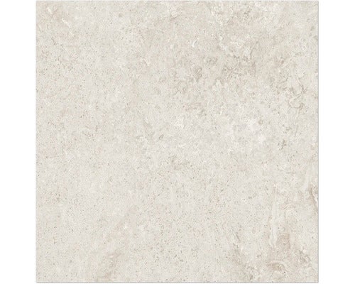 Quadratische, helle Fliese mit Steinmuster