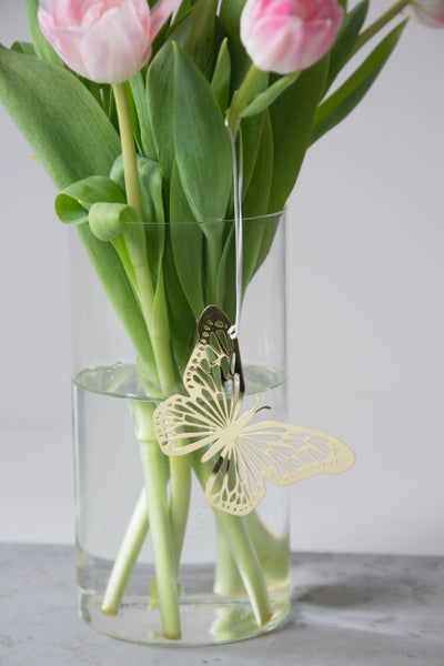 Goldschmetterling Metallanhänger - Pluto Design