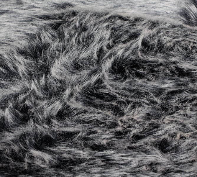 FRANK FLECHTWAREN | Tischläufer Dunkle Felloptik, 33 x 140 cm, POLYACRYL