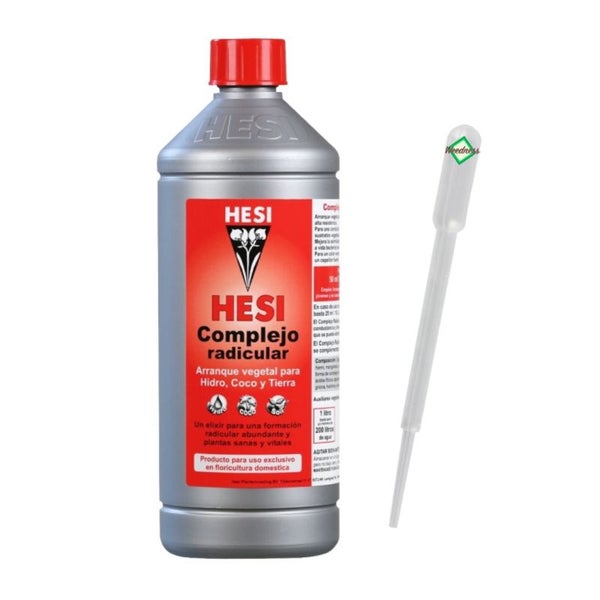 Hesi Wurzel Complex 2,5 Liter – Starker Wurzelwachstum Dünger mit Pipette, ideal für Tomaten, Orchideen & mehr