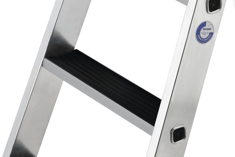 PROREGAL Stufen-Stehleiter Einseitig Begehbar mit Clip-Step 8 Stufen