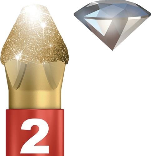 Schraubendrehergriff mit Lasertip und der Aufschrift 0,8 x 4,0