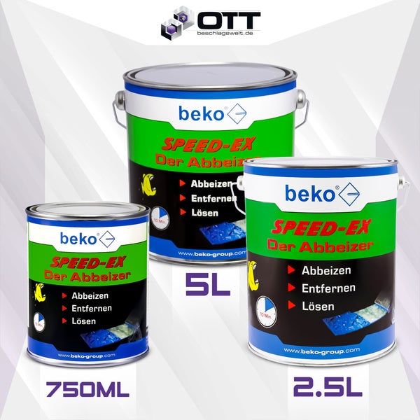 beko SPEED-EX Der Abbeizer 2500ml 299 60 2500