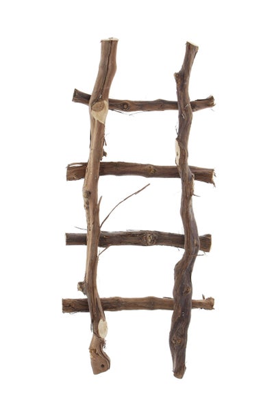 FRANK FLECHTWAREN | Dekoleiter Rebenholz, HOLZ, ca. 30 x 70 cm