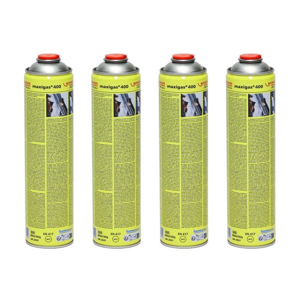 ROTHENBERGER Industrial Maxigas 400 600 ml 4 Stück  - 35570-4