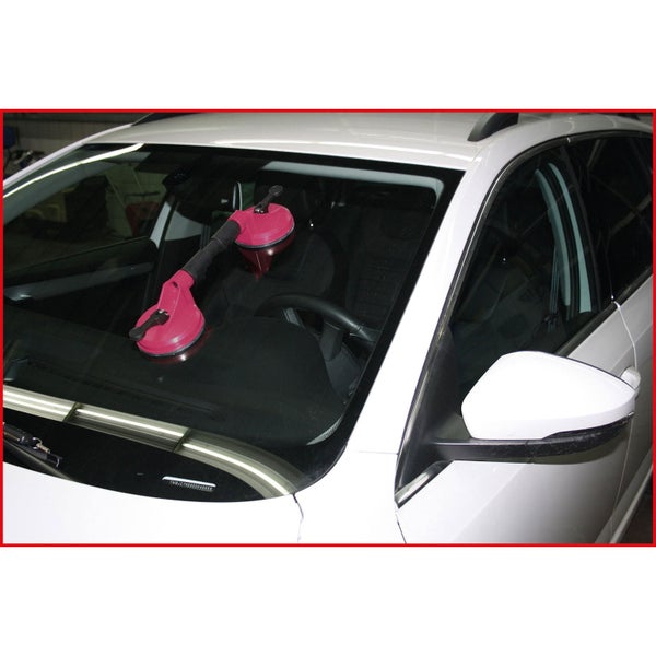 Doppelsauger mit Griff für den Transport von Materialien