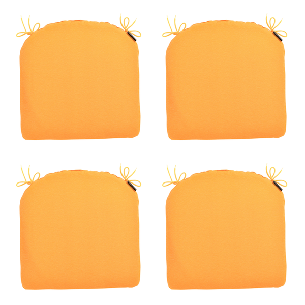 Sitzkissen Panama golden glow - Ca. 46x48 cm - 4er-Set