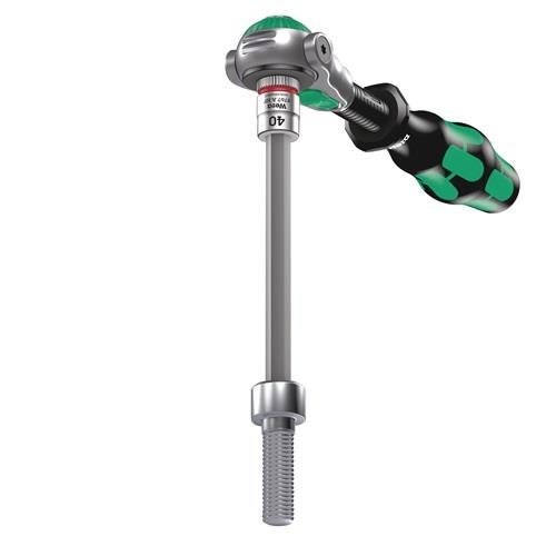Wera 8740 Hex-Plus HF Zyklop Bitnuss-Satz lang 5tlg 1/4 mit Haltefunktion für Innensechskant - 003345