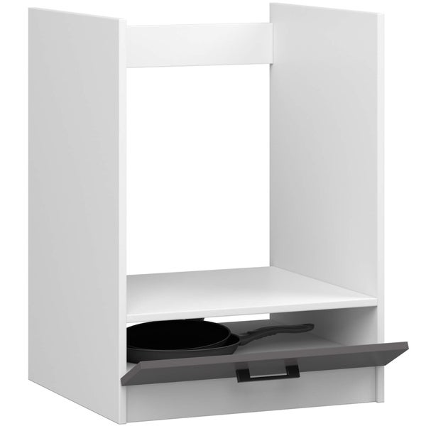 Küchenunterschrank mit Auszug und Kochtopf