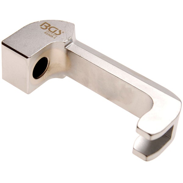 Technische Zeichnung eines Möbelgriffs mit Maßangaben