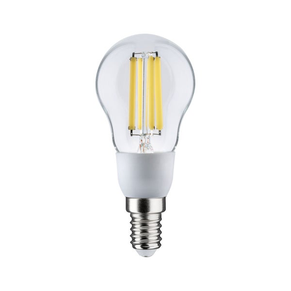 Eco-Line Filament 230V LED Tropfen E14 1er-Set 100mm 525lm 2,5W 4000K Klar