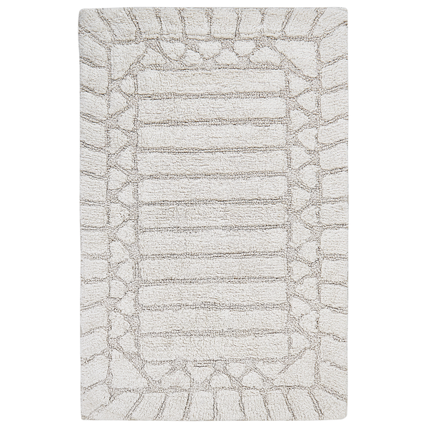 Badematte TEKKE Hellbeige 60 x 90 cm Baumwolle
