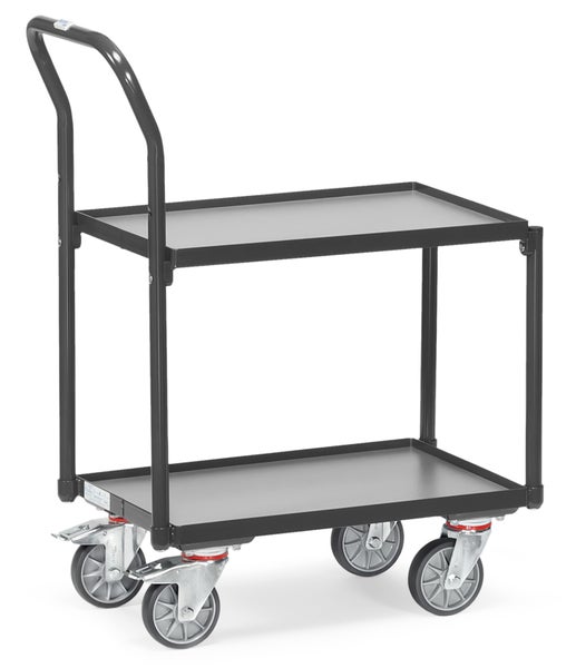 Etagenwagen mit zwei Ablageflächen und Griff