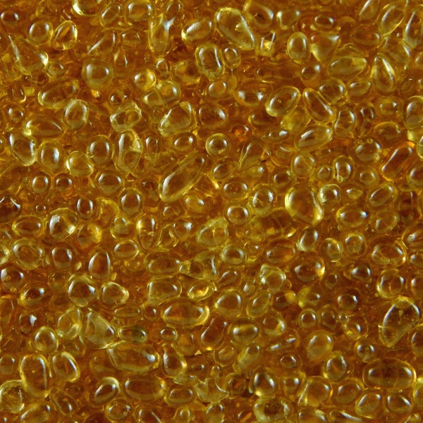 Terralith Glassteinteppich Vetro Giallo für 1 qm -außen-