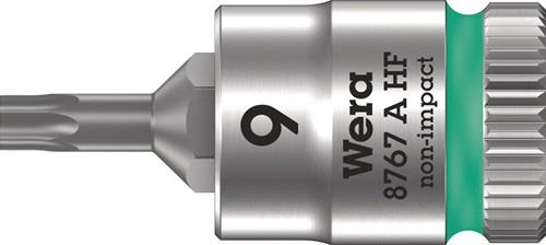 Wera Steckschlüsseleinsatz 8767 A HF TORX 1/4 T9 Länge 28 mm - 5003361001