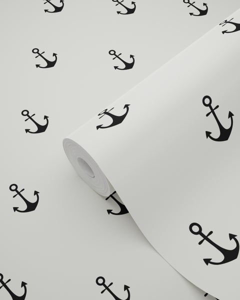 Tapetenrolle mit Anker-Muster