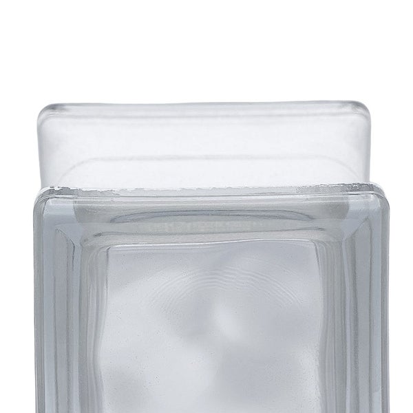 Detailansicht eines Glasbausteins